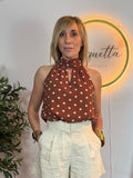 Top Halter Lunares