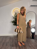 Vestido Amalfi Camel
