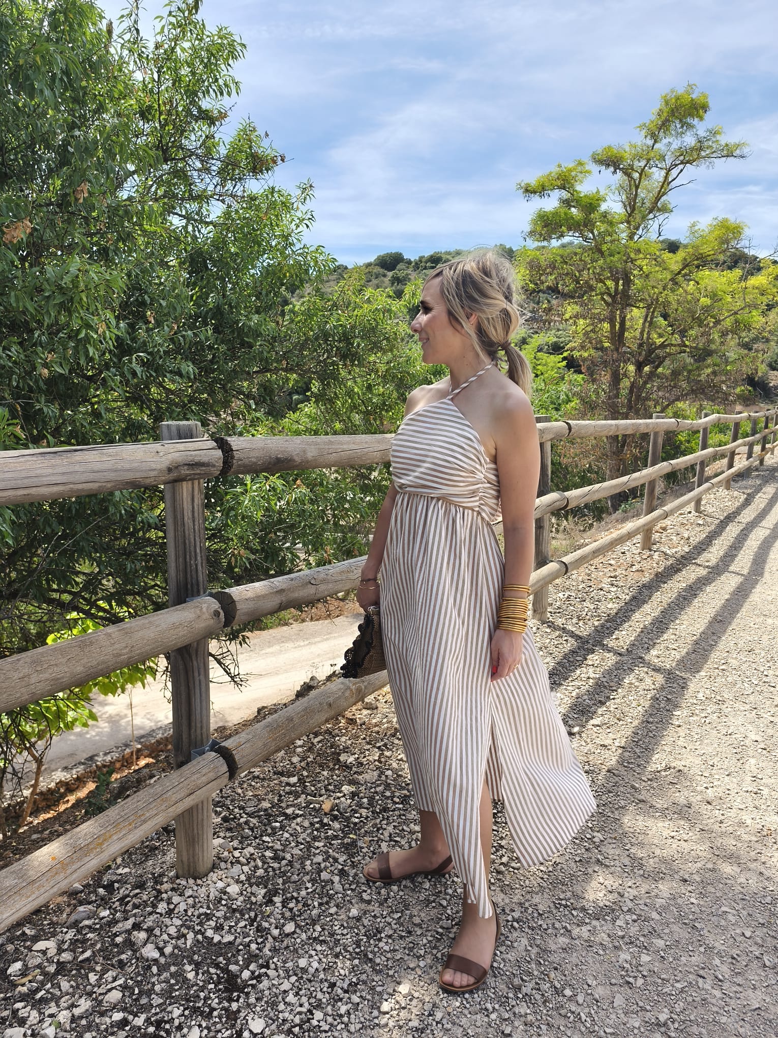Vestido rayas