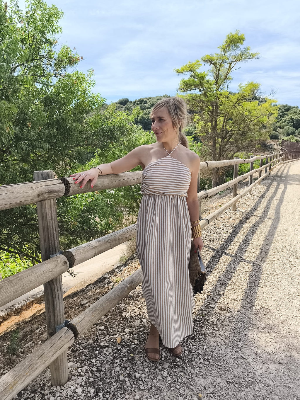 Vestido rayas