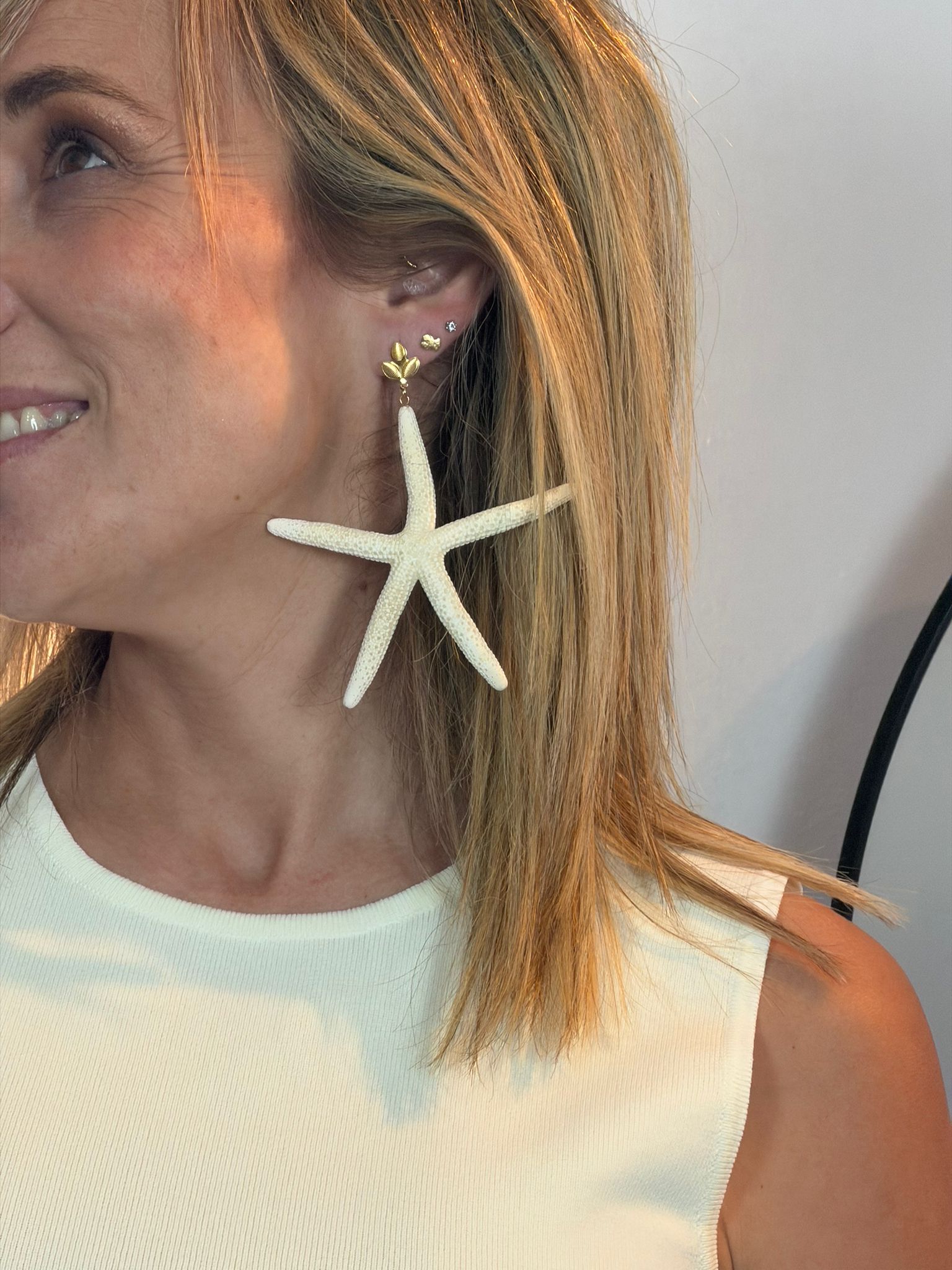 Pendiente Estrella de Mar